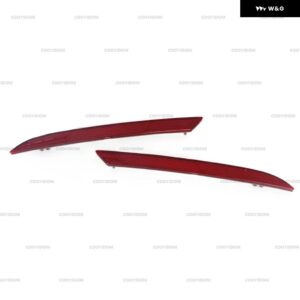 車用リアブレーキ リフレクター ライトレンズ バンパー リフレクター ライト ストップランプ カーアクセサリー フォード マスタング 2018 - 22 - 1 Left and 1 Right