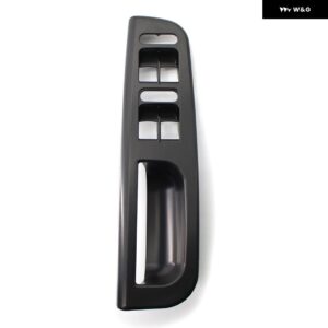 ドアウィンドウスイッチ ベゼル フロント ドアハンドル 右手 3B2867172E VW ボラ ゴルフ 4 1998 - 04 - black