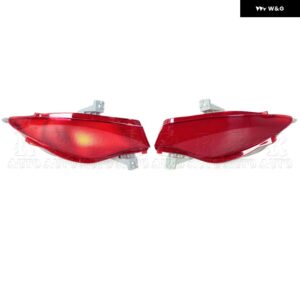 マツダ CX-7 CX7 2009-2014 2015 ブレーキライト リア バンパー フォグランプ リバーステール ウォーミングシグナル リフレクター ランプ バルブ 無 - Outside-1 Pair