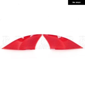 レクサス IS250 IS300 IS350 2013 - 18 リア テールライト ブレーキ フォグランプ レッド カーリア バンパー リフレクター ライト - 1 Left and 1 Right