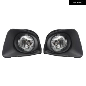 フロント バンパー フォグ ライトドライビングランプ ヘッドライト フォグランプ マツダ 2デミオハッチ2007-2010 ハッチバック ライト フォグランプ - Left and Right