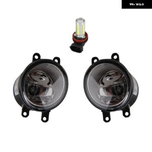 フォグランプ LED フォグランプ ヘッドライト フォグランプ クローム フォグランプ カバー グリル ベゼル スイッチ トヨタ カムリ XV40 2010 2011 車 - LED fog