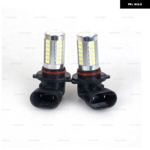 車用 バンパー フォグランプ フォグランプ フロント BMW E46 3シリーズ 2001-2005 M3 1999-2002 E39 M5 フォグランプ ハロゲンLED 電球 付き - 1 Pair