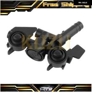 フロント バンパー ヘッドライト ウォッシャー スプレーノズル ジェットカバー キャップ 61674290867 61674290868 BMW 3シリーズ E46 M3 323I 325I 330I - Left