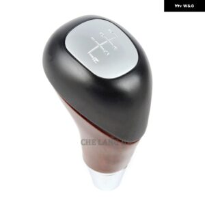 メルセデス ベンツ W210 W220 W163 W202 W140 カー スタイリング 5/6速 ギア シフト スティックノブ レバー ハンドルボール - 5S Black And Wood