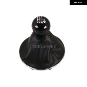 6速 ギア シフト スティックノブレベルレザー ブーツ フィアット500 500C 2007 - 18 - gear knob boot