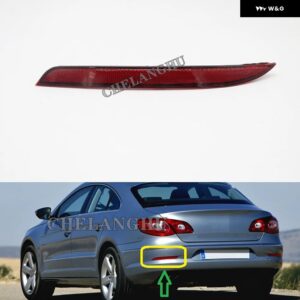 VW パサート CC 2013 カー スタイリング レッド リア バンパー リフレクター テールライト バー ブレーキ パーキング ハザード - 1x Left side