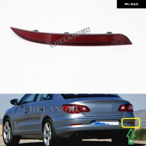 VW パサート CC 2013 カー スタイリング レッド リア バンパー リフレクター テールライト バー ブレーキ パーキング ハザード - 1x Right side