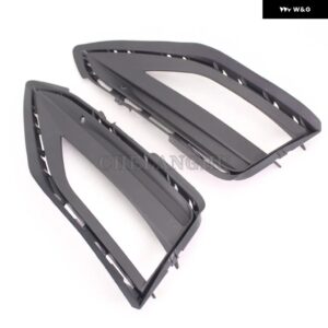 VW JETTA MK7 2019 2020 カー スタイリング フロント フォグランプ フォグランプ 電球 と グリル 付き - 2pc grille