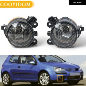 フロント VW ゴルフ 5 A5 MK5 2004 - 09 フロントハロゲン フォグランプ フォグランプ カー スタイリング - Left and Right