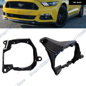 フロント バンパー フォグランプ ライト フォード マスタング 2015 2016 2017 マウント ブラケット フレーム フード ランプシェード FR3Z15266B FR3Z15266A - 1Pcs Left