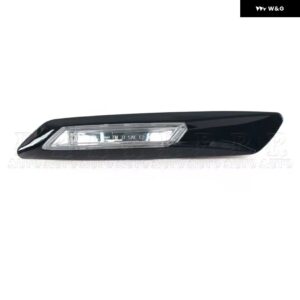 コーナープレートランプ フェンダー マウント サイド マーカーライト 63137154167 63137154168 BMW 5シリーズ F10 F11 2011 - 14-2017 - Black-Right