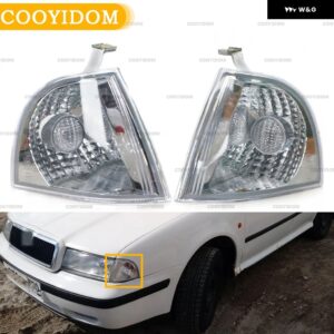 ウィンカーライト インジケーター リピーターフラッシャー コーナーライト SKODA OCTAVIA A4 1997 - 02-2011カー スタイリング - Left and Right