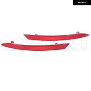 フォルクスワーゲン VW B5 パサート CC 2008 - 12 車用 リア バンパー ブレーキライト リフレクター ランプ 3C8945105B 3C8945106B - Red-1Pair