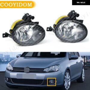 ガラス製自動車用フロントハロゲン フォグランプ カーライト VW ゴルフ 6 MK6 プラス 2009 - 13 カー スタイリング - Only 1 Left
