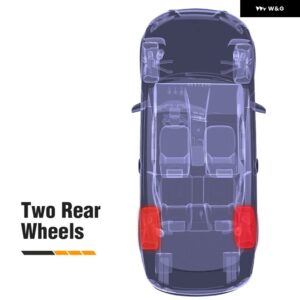 89516-0R030 リア左右ABSホイールスピードセンサー トヨタ 89516-0R040 ALH108 ALH123 カーアクセサリー - Rear 2PCS