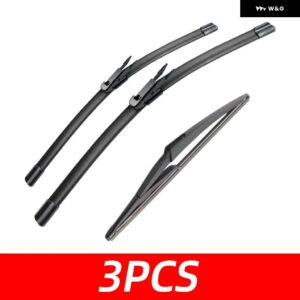 3PCS カー ワイパー アルファロメオ MITO 2008-2018 フロントリア ワイパー ブレード ブラシ 自動車アクセサリー 2008 2009 - 3 PCS