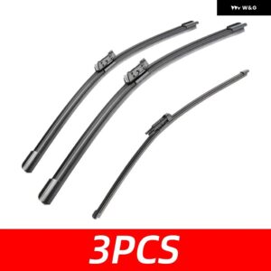 3PCS カー ワイパー ポルシェ パナメーラ 970 2013-2017 フロントリア ワイパー ブレード ブラシ 自動車アクセサリー 2013 - 17 - 3 PCS