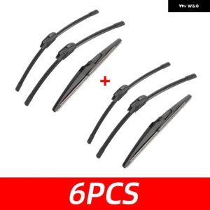 3PCS 車用 ワイパー シボレー スパーク EV M400 2016-2021 フロント リア ワイパー ブレード ブラシ 自動車アクセサリー 2016 - 19 - 6 PCS