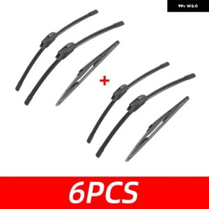 3PCS カー ワイパー マツダ CX 5 CX-5 MK1 KE 2011-2017 フロントリア ワイパー ブレード ブラシ 自動車アクセサリー 2011 2012 2013 - 6 PCS