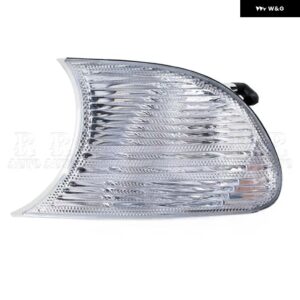 車用フロント バンパー コーナーランプ ウインカー サイド ウィンカーライト BMW E46 2ドア 1998 - 01 63126904299 63126904300 - White-Left