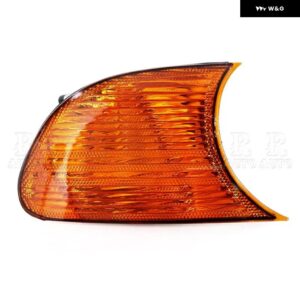車用フロント バンパー コーナーランプ ウインカー サイド ウィンカーライト BMW E46 2ドア 1998 - 01 63126904299 63126904300 - Yellow-Right