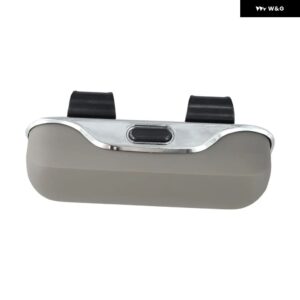 コンパクトなサングラス ボックス 車用 メガネ ケース多用途カラーオプション自動車アクセサリー広レンジに使える車内 - gray