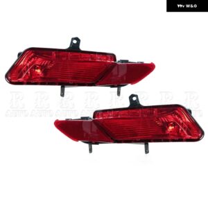 ボルボ XC60 2014 - 16 リア バンパー リフレクター ブレーキライト ストップランプ ハザード灯 フォグランプ ハザード灯 バルブ 無 - 1 Left and 1 Right