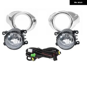 ハロゲン フォグランプ フォード フォーカス 3 2012 2013 2014 フォグランプ フレーム クローム フォグランプ カバー グリル ヘッドライト フォグライト ワ - 1 Set