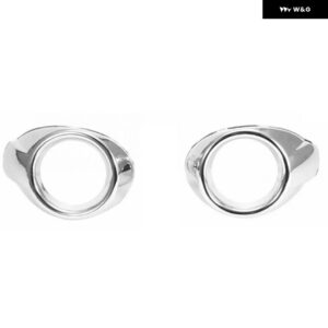 ハロゲン フォグランプ フォード フォーカス 3 2012 2013 2014 フォグランプ フレーム クローム フォグランプ カバー グリル ヘッドライト フォグライト ワ - 1 Pair