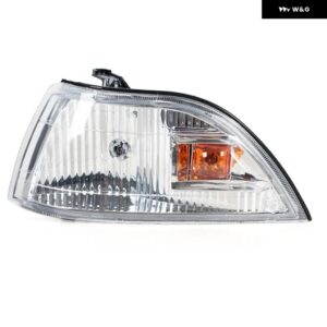 カーアクセサリー ヘッドライト トヨタ カローラ EE90 AE90 1989 - 92 フロントコーナーランプ 信号ランプ ライト ヘッドランプ - 1pc left white