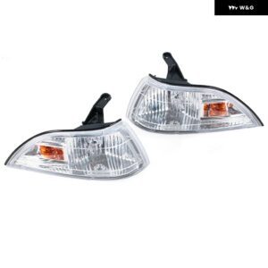 カーアクセサリー ヘッドライト トヨタ カローラ EE90 AE90 1989 - 92 フロントコーナーランプ 信号ランプ ライト ヘッドランプ - 1Pair-white