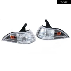 カーアクセサリー ヘッドライト トヨタ カローラ EE90 AE90 1989 - 92 フロントコーナーランプ 信号ランプ ライト ヘッドランプ - 1Pair