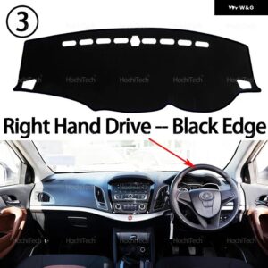 JAC REFINE S5 2013 - 19 インテリア アクセサリー ダッシュボード カバー パッド サンプロテクション パッド マット - Right Hand Black