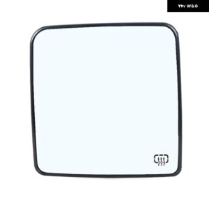 サイドカーミラー ジープ ラングラー 2012-2017 広角ビュー アンチグレア ヒーター付きサイドバックミラー ブルーガラスレンズ - Only One White