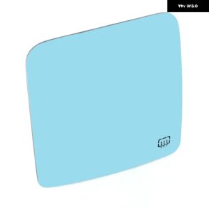 サイドカーミラー ジープ ラングラー 2012-2017 広角ビュー アンチグレア ヒーター付きサイドバックミラー ブルーガラスレンズ - Only Right Blue