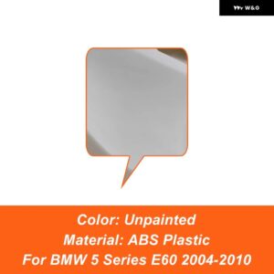 リア トランク リッド ブーツ ダックテールリップスポイラー ウィング BMW 5シリーズ E60 520I 525I 530I 2004-2010 MP スタイル - Unpainted