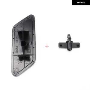 フロント バンパー ヘッドライト ウォッシャースプレーノズルカバー コネクタ付き 左86636AJ060 右86636AJ050 スバル フォレスター - Left 86636AJ060