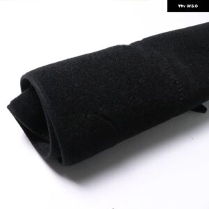 トヨタ VIOS XP150 2018 2019 内装アクセサリー 自動車 ダッシュボード カバー ダッシュマットボード パッド カーペット ダッシュマット UVカットマット - Black and Black Edge