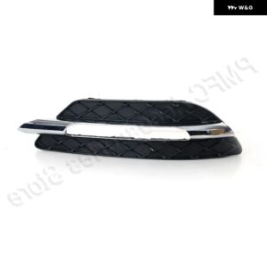 車用 LED DRL デイタイム ランニングライト フロント バンパー グリル メルセデス ベンツ C クラス W204 2011 - 14 A2048803324 - Left Mesh Grilles