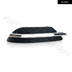 車用 LED DRL デイタイム ランニングライト フロント バンパー グリル メルセデス ベンツ C クラス W204 2011 - 14 A2048803324 - Right Mesh Grilles