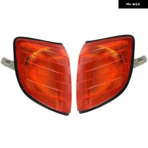 コーナーライト メルセデス ベンツ W140 S クラス S320 S420 S500 S600 1991-1998 1408207461 1408207361 ウィンカーライト イエロー ホワイト - Yellow 1 Pair