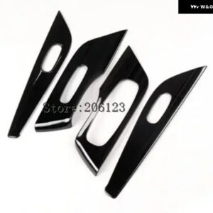 日産 ティアナ /アルティマ 2013-2017 インナードア アームレスト ウィンドウリフトスイッチ ボタン パネル ストリップ ステッカー カバー トリム 6個 - L