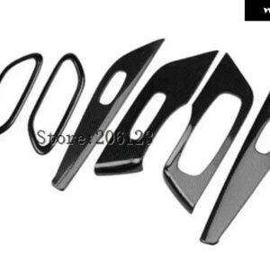 日産 ティアナ /アルティマ 2013-2017 インナードア アームレスト ウィンドウリフトスイッチ ボタン パネル ストリップ ステッカー カバー トリム 6個 - H