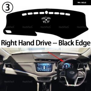 SWM G01 F FF CIRELLI 3 2018-24 アクセサリー ダッシュボード サンシェード カーペット ダッシュボード カバー パッド 左 右ハンドル - Right Hand Black