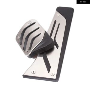 RHD フットレスト ペダル パッド カバー BMW F20 F30 F31 316I 320I 328I 1 3 4シリーズ スポーツ ガスブレーキ フットペダルカバー レストペダルキット - AT 2pcs