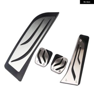 RHD フットレスト ペダル パッド カバー BMW F20 F30 F31 316I 320I 328I 1 3 4シリーズ スポーツ ガスブレーキ フットペダルカバー レストペダルキット - MT4PCS