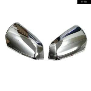 シボレー エクイノックス サード GE 2017 2018 車用バックミラー カバー サイドウィング フレーム カバー カーボン スタイル トリム シェル - Silver