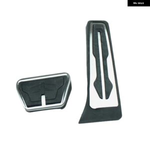 ガス燃料ブレーキ フットレスト ペダルプレート パッド カバー AT BMW 7シリーズG11 G12 2016 2017ツーリングガスフットブレーキペダル パッド - 2PCS