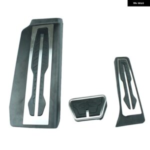 ガス燃料ブレーキ フットレスト ペダルプレート パッド カバー AT BMW 7シリーズG11 G12 2016 2017ツーリングガスフットブレーキペダル パッド - 3PCS